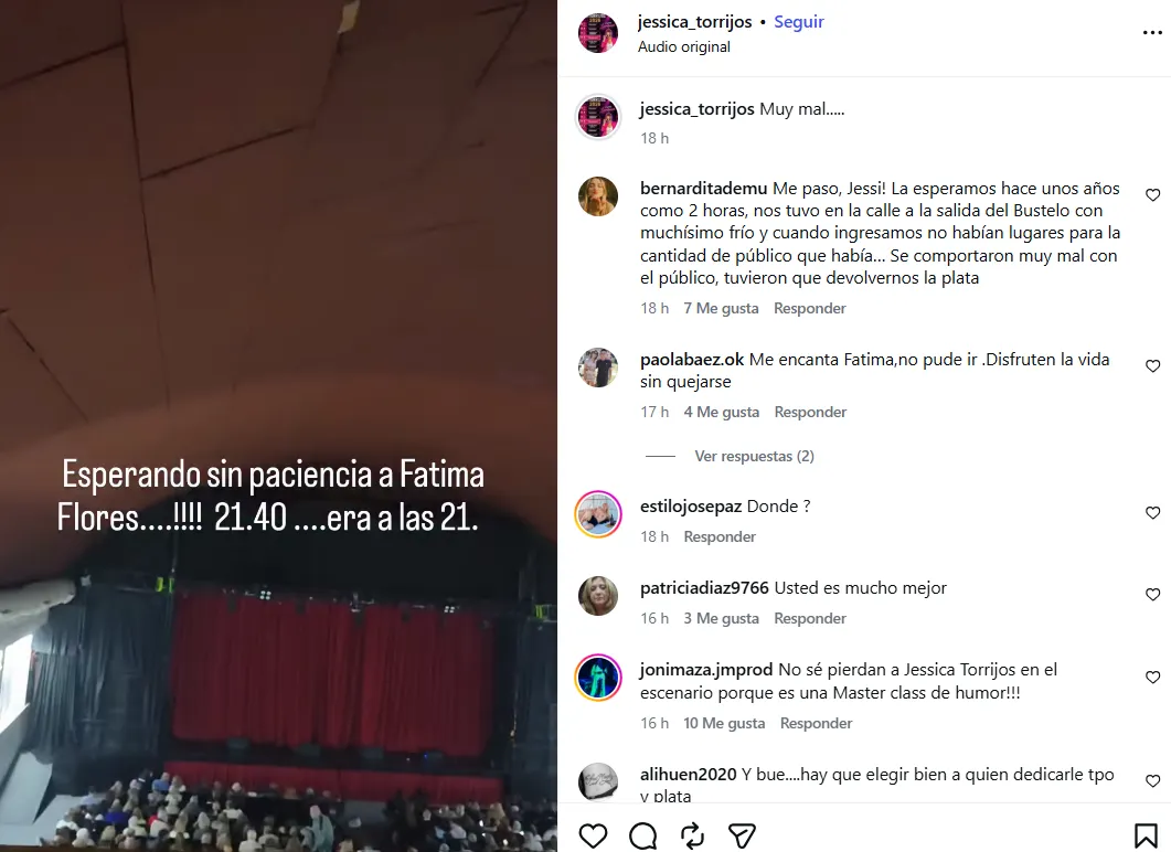 Polémica con Fátima Flórez en Mendoza. 