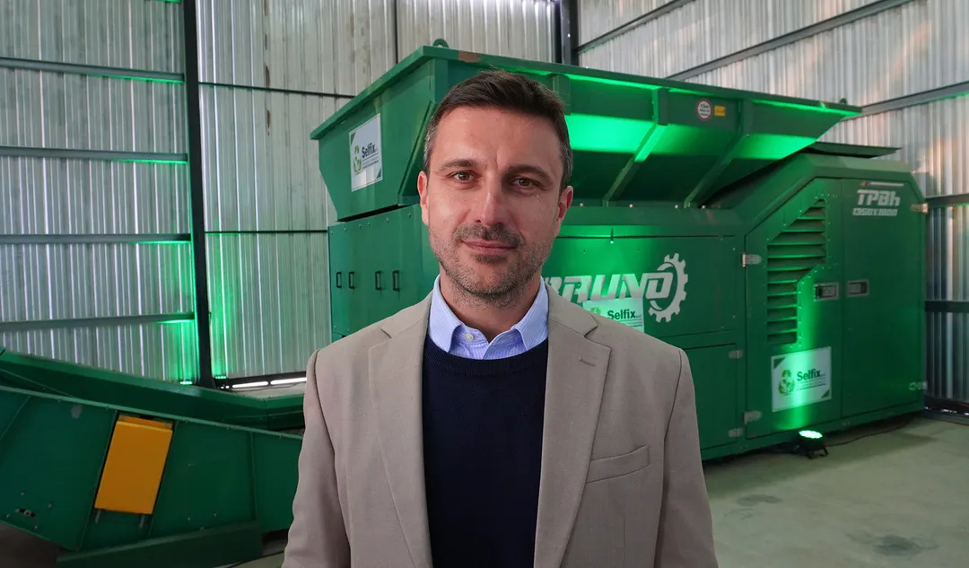 Franco Liotti, gerente general de Geocycle Argentina. 