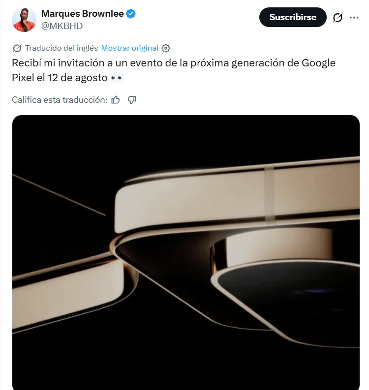 Un referente filtró la fecha de lanzamiento del próximo gama alta de Google.