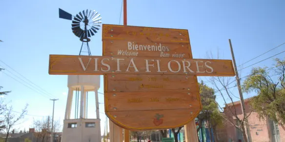 Entrada sur de Vista Flores.