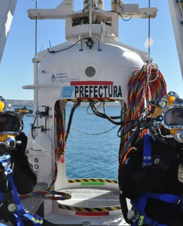 El equipamiento que se suma a la búsqueda de Prefectura Naval.