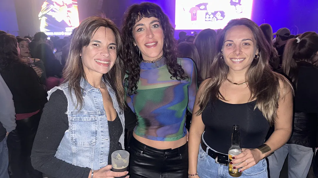 Agustina Del Pozo, Delfina Abrego y Julia Agnesi.