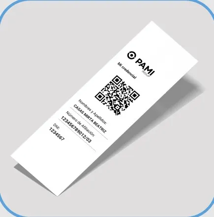 El ticket de credencial provisoria también es válido para realizar trámites. Foto: PAMI