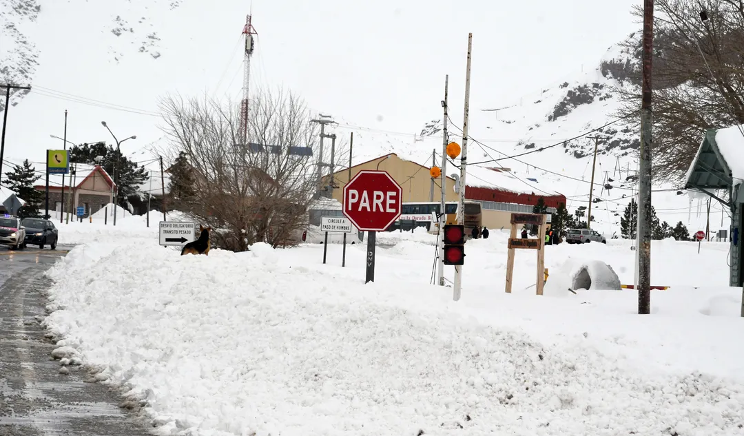 Mientras miles disfrutan la nieve, Norma trabaja para que nunca falte un lugar donde comprar algo caliente o abastecerse en plena cordillera.