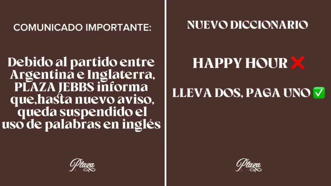 Adiós a los anglicismos gracias al furor que se vive en el país previo al histórico partido.