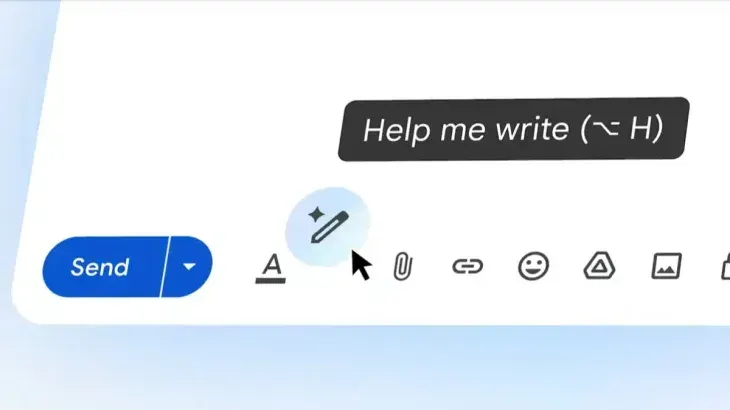 Gmail suma un asistente de escritura con IA gratuito en los mails.
