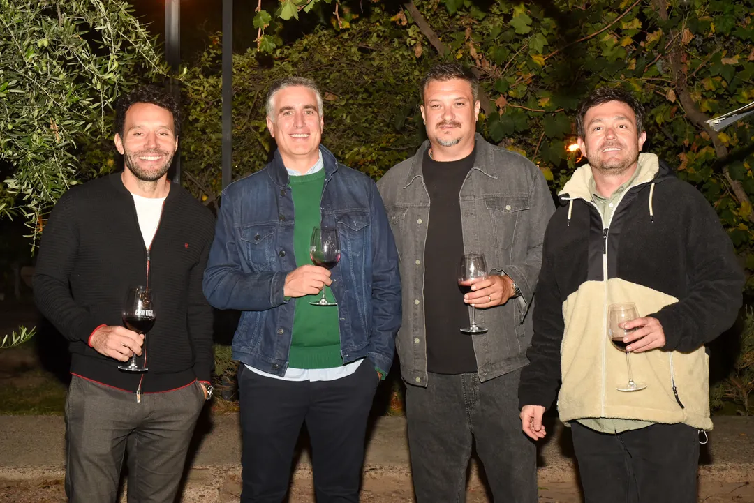 Nicolás Fogale, Guillermo Fourcade, Gonzalo Orlando y Andrés Blotta.