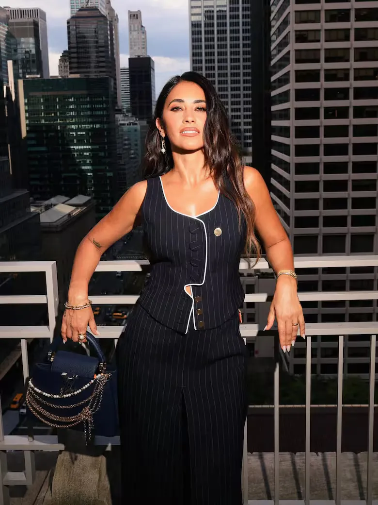 El look ejecutivo de Antonela Roccuzzo.