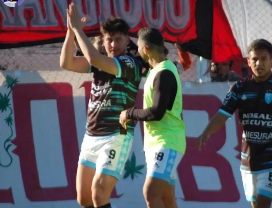 Ignacio Pipistrelli marcó el gol del empate de Gutiérrez frente a Huracán Las Heras.