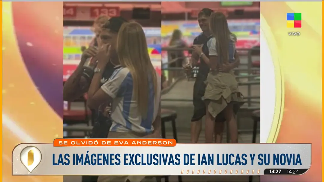 Ian Lucas, la figura que confirmó su romance en Estados Unidos. 