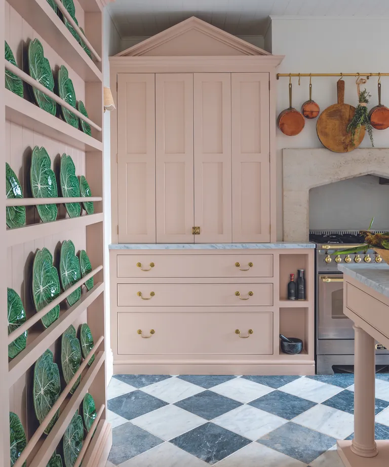 La decoración tipo tablero de ajedrez ya tuvo gran momento. Créditos: Chris Wakefield.