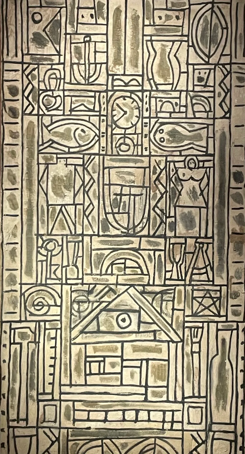 J. Torres García “Composición” 1941. 