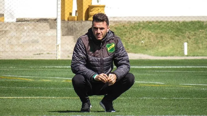 Mariano Soso, DT de Defensa y Justicia, fue clave para el arribo de Ever Banega, a quien dirigió en Newell's. 