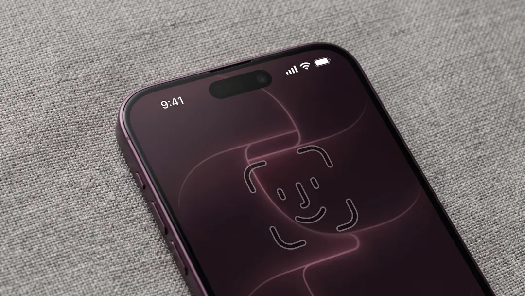 Face ID en iPhone.