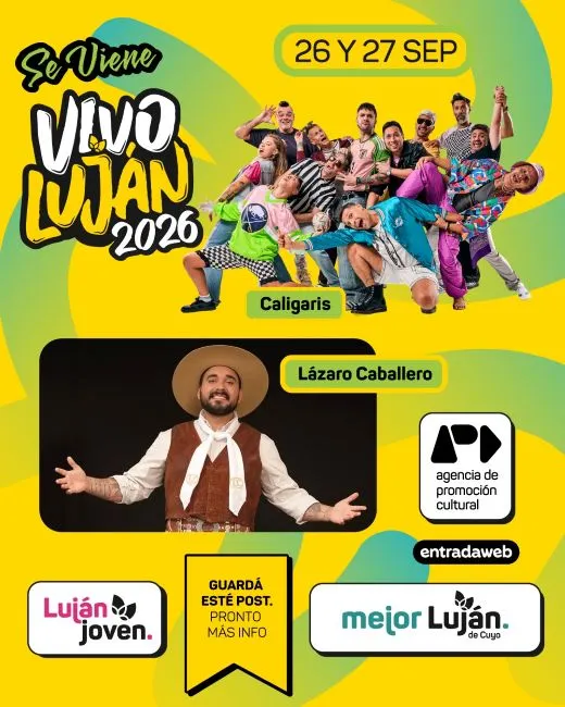 Imperdible un año más el Vivo Luján.