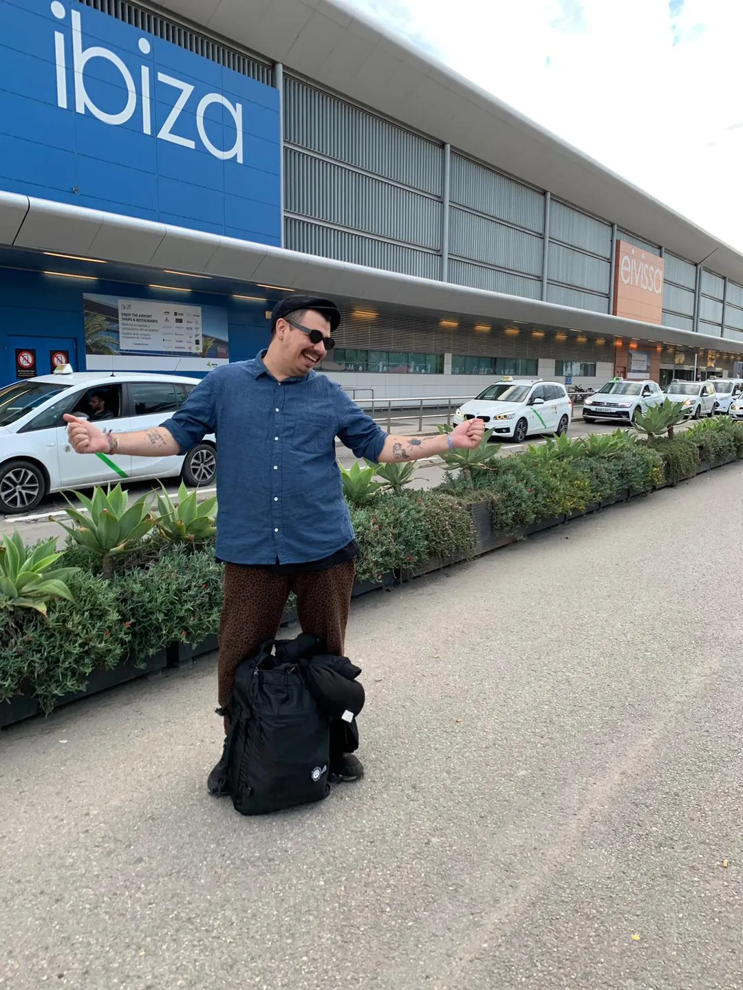 Feliz en Ibiza: Ale Castro y su onda.