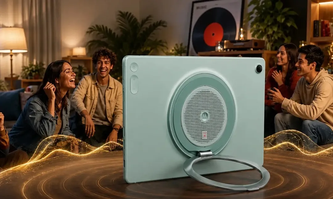 La gran batería de 10.200 mAh asegura hasta 15 horas de reproducción continua.