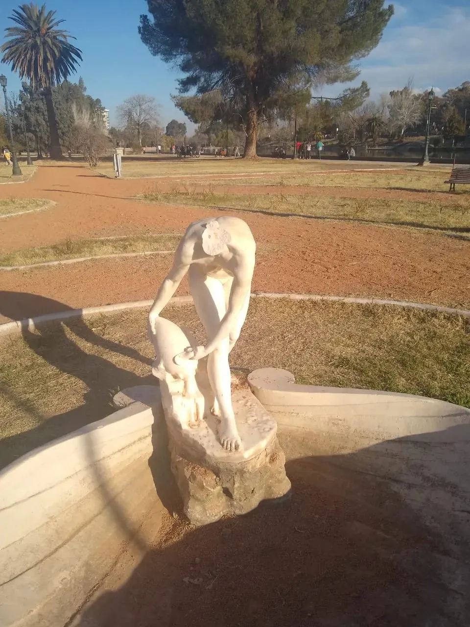 La escultura llamada 