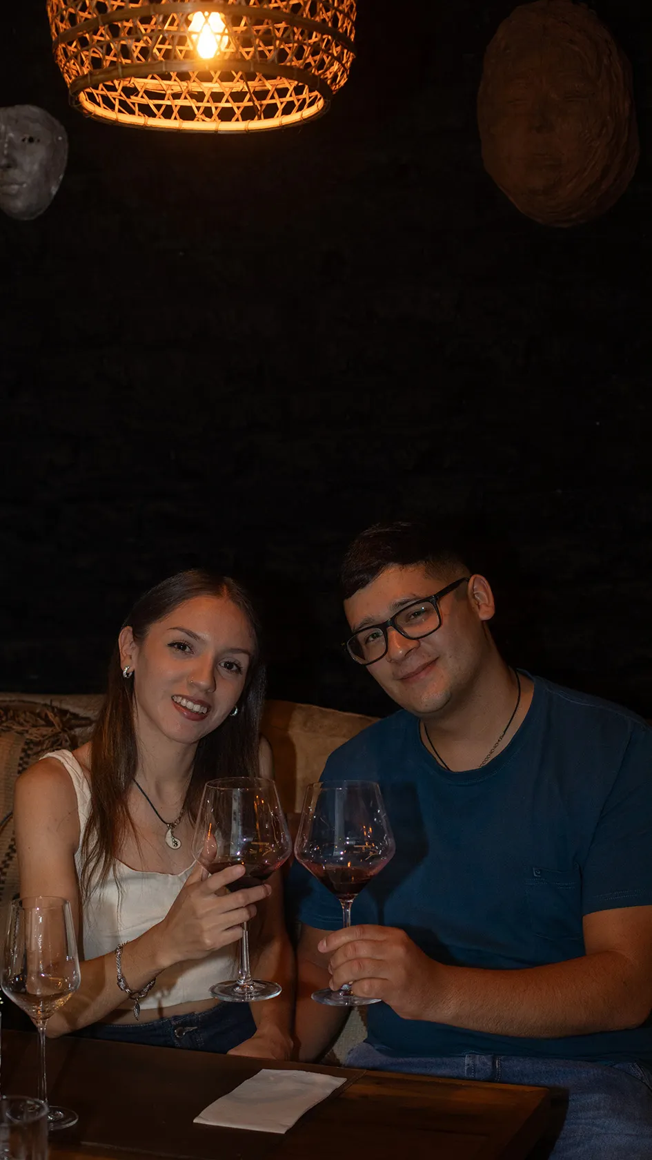 Mauro Osario y Camila Salinas.
