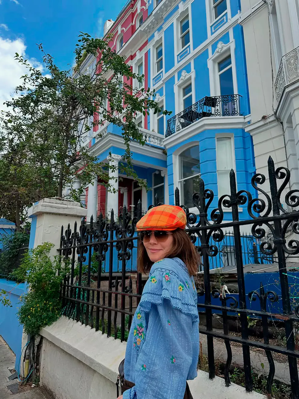 El día de Natalia Oreiro en Londres con estilo bohemio chic.