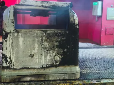 Incendió tres contenedores cerca del Congreso y fue condenado a prisión efectiva