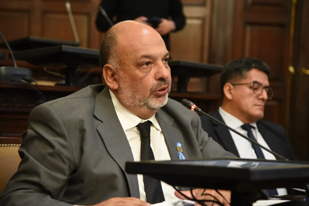 El senador provincial Néstor Majul. 
