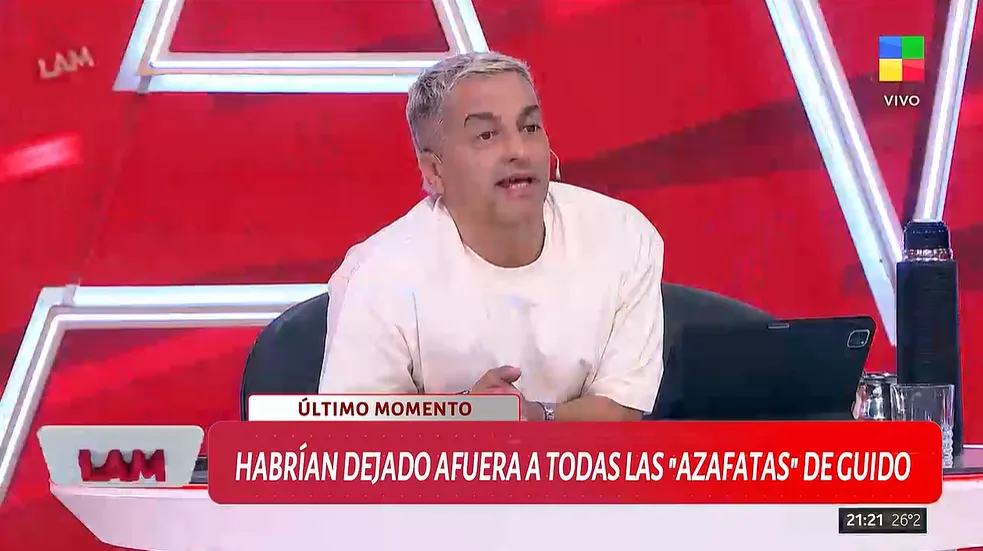 Polémica en El Trece. 