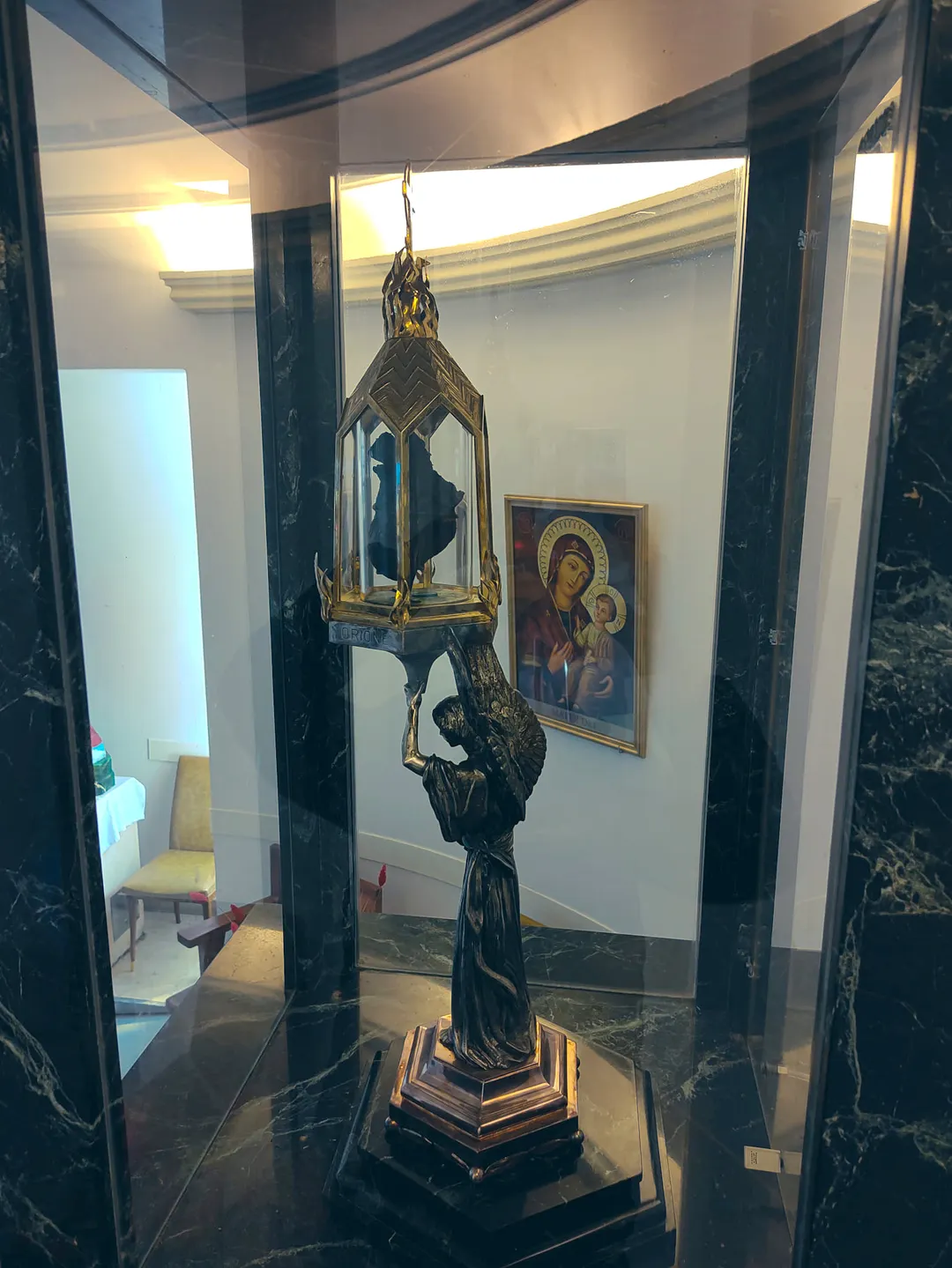 Reliquia del Corazon de Don Orione.