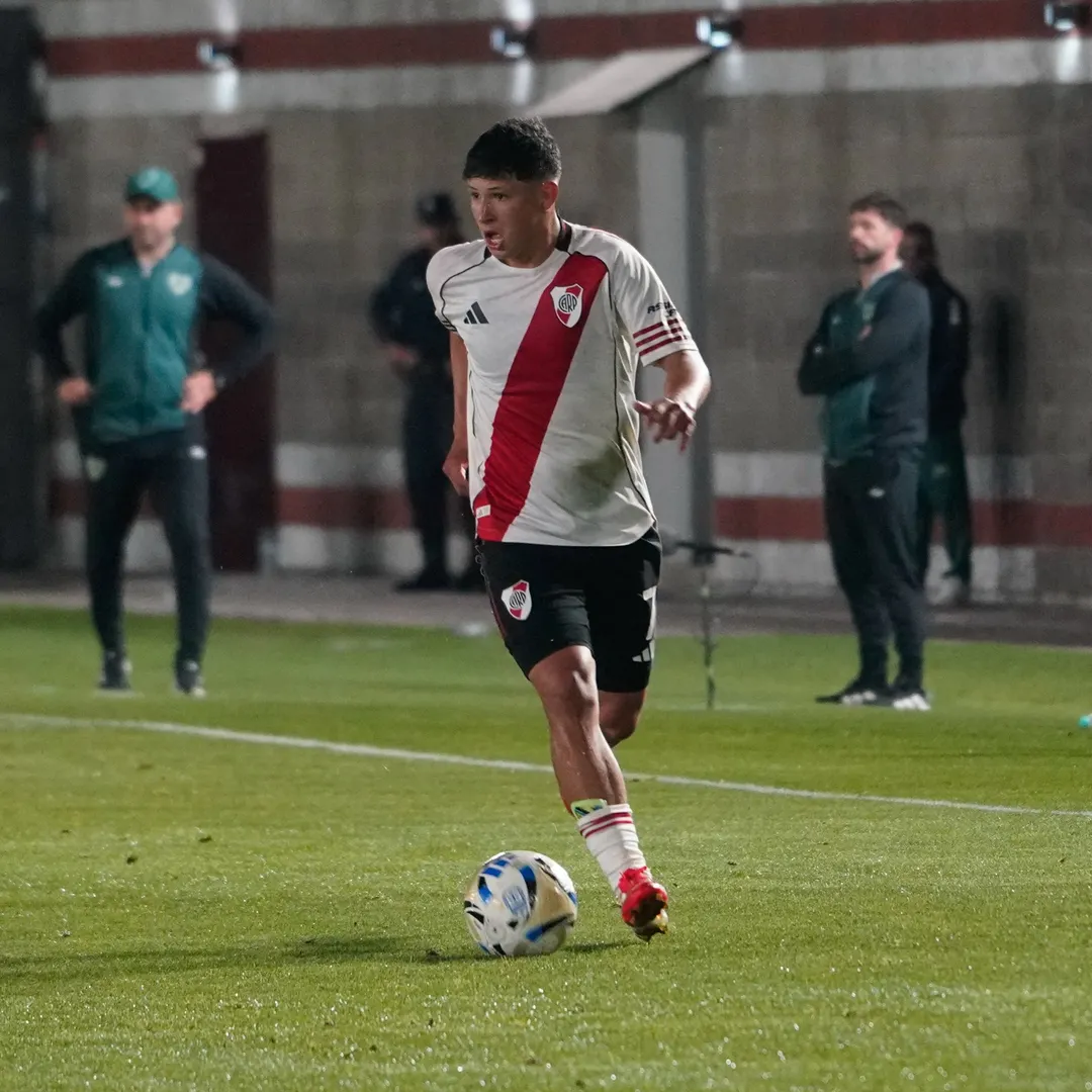 Jaime es uno de los futbolistas que Coudet bajó a la Reserva de River. 