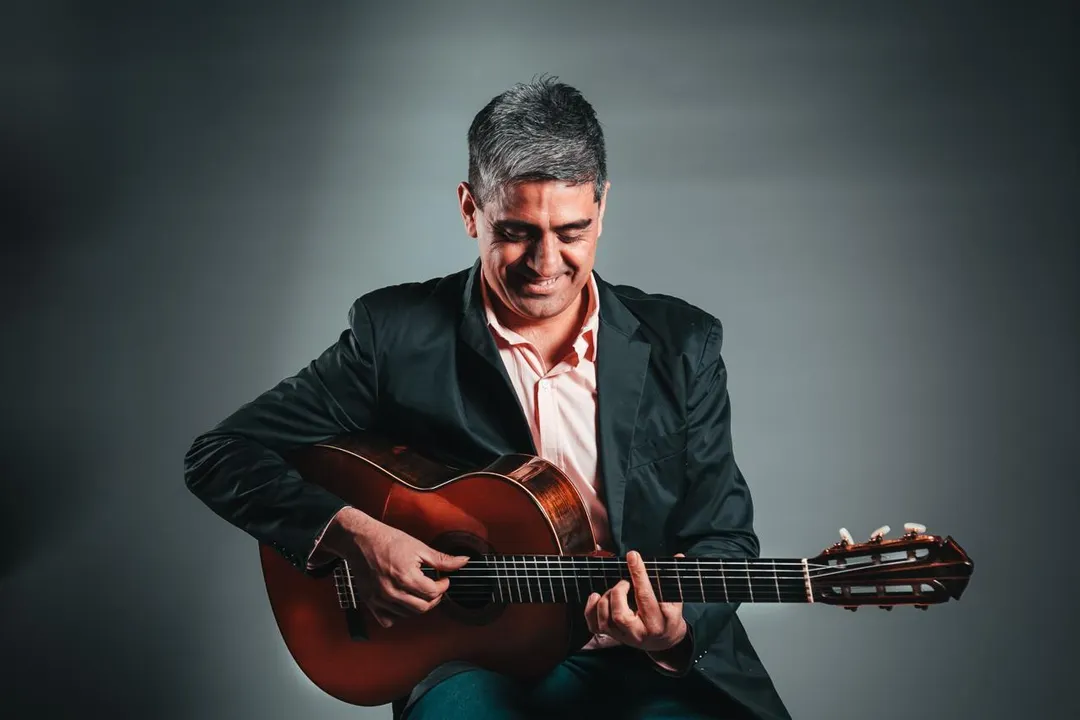 El guitarrista Pablo Budini.
