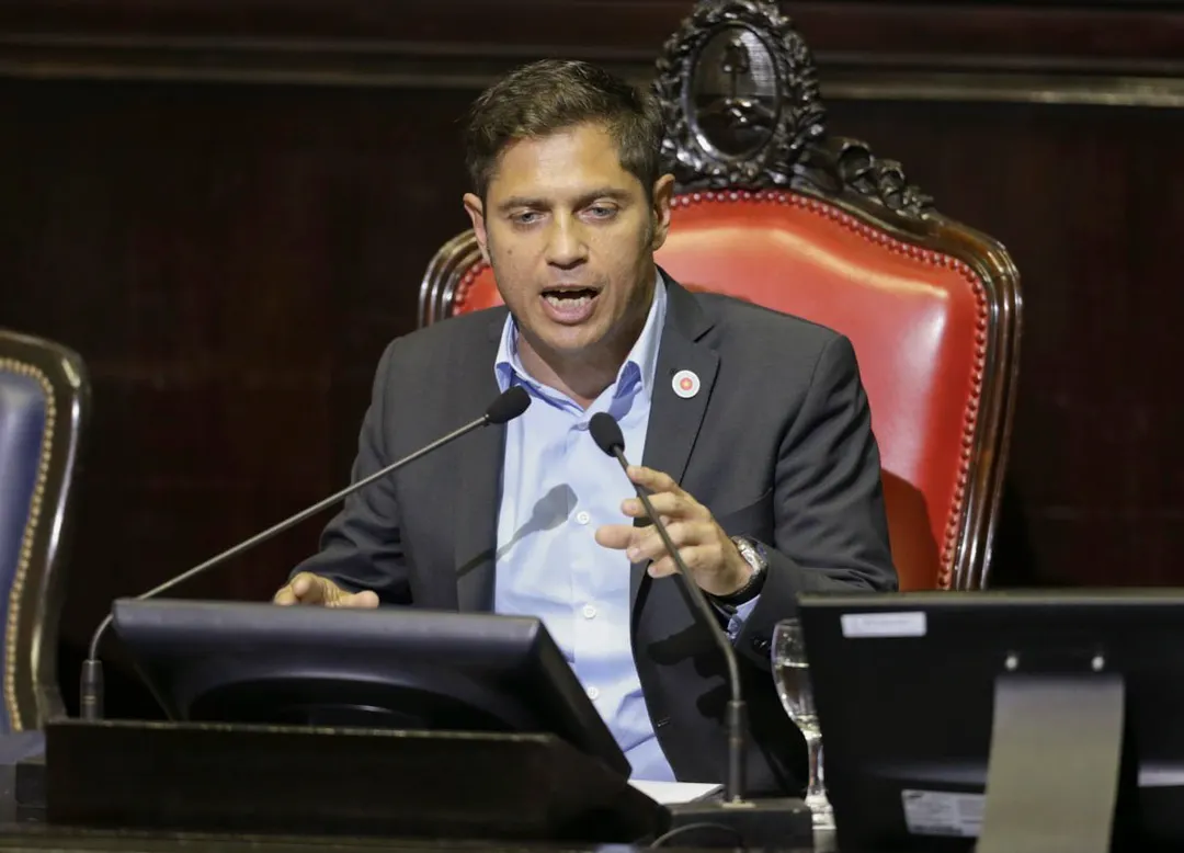 Axel Kicillof, gobernador de la provincia de Buenos Aires.