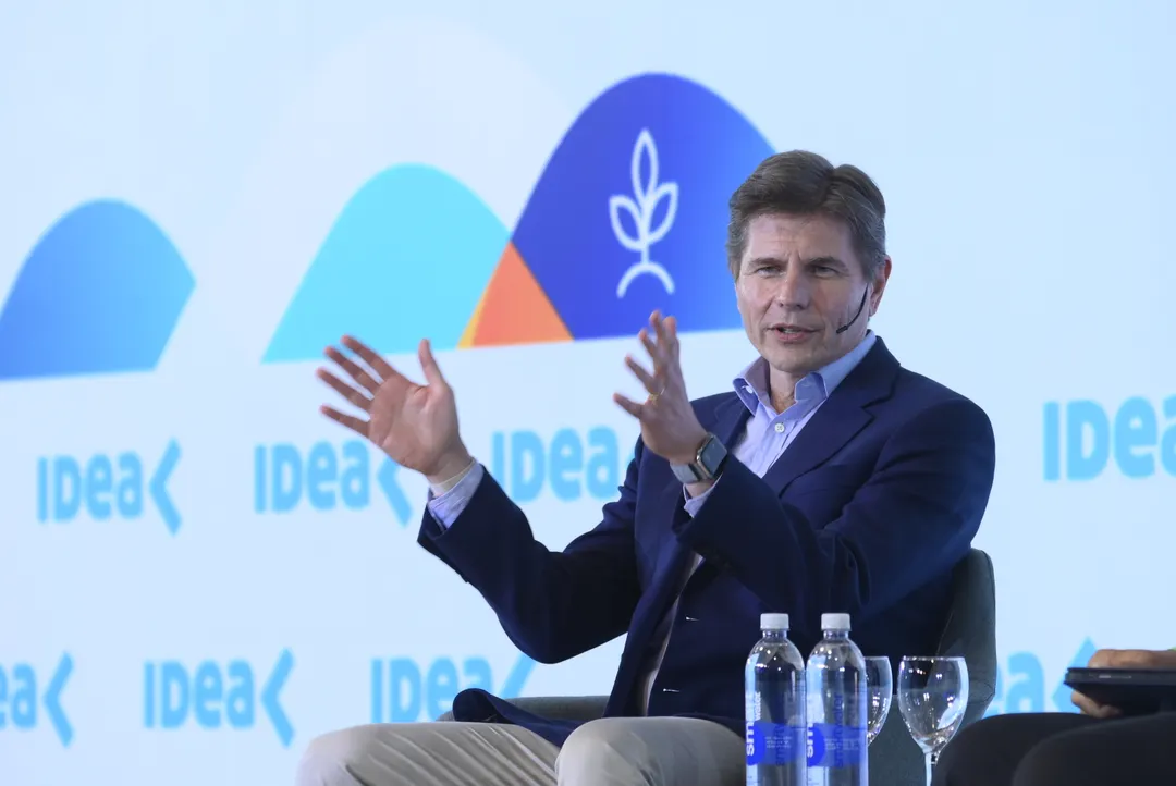 Nicolás Aguzín, en el Coloquio de IDEA.