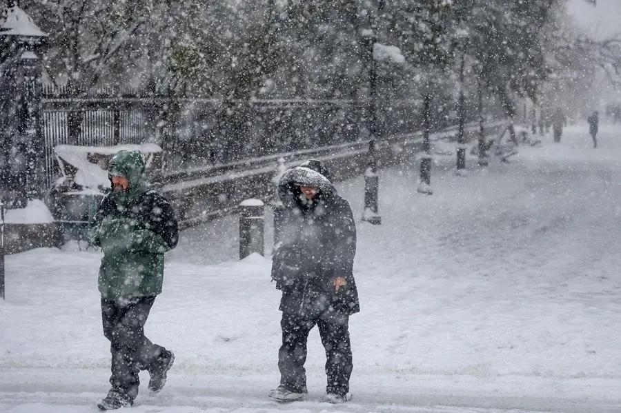 La increíble tormenta de nieve en Estados Unidos