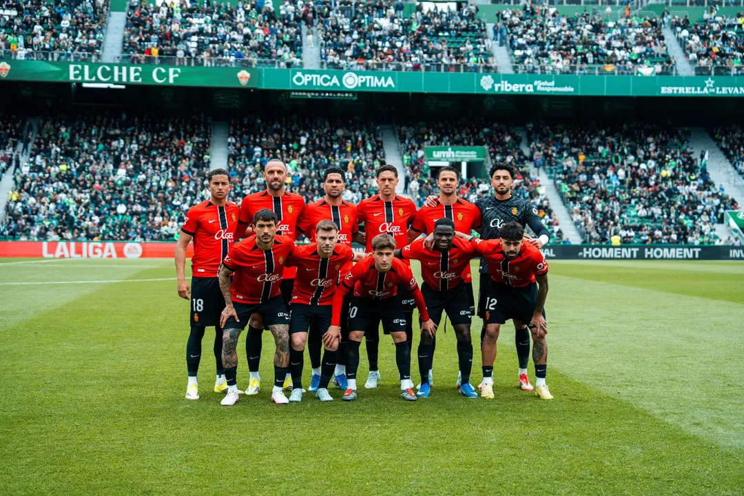 El Mallorca sufrió una dura derrota en su visita al Elche.
