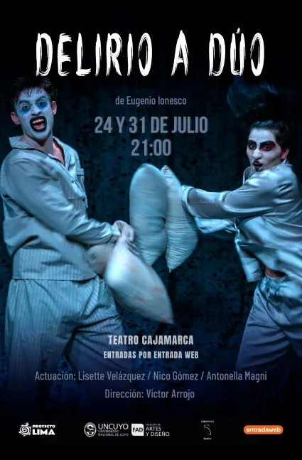 Delirio a dúo en el Teatro Cajamarca.