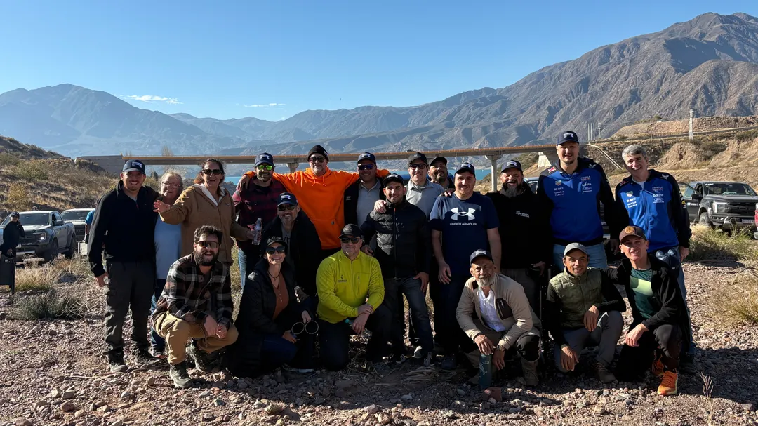 Los participantes vivieron a pleno la Off-Road Expedition de la mano de Ford.
