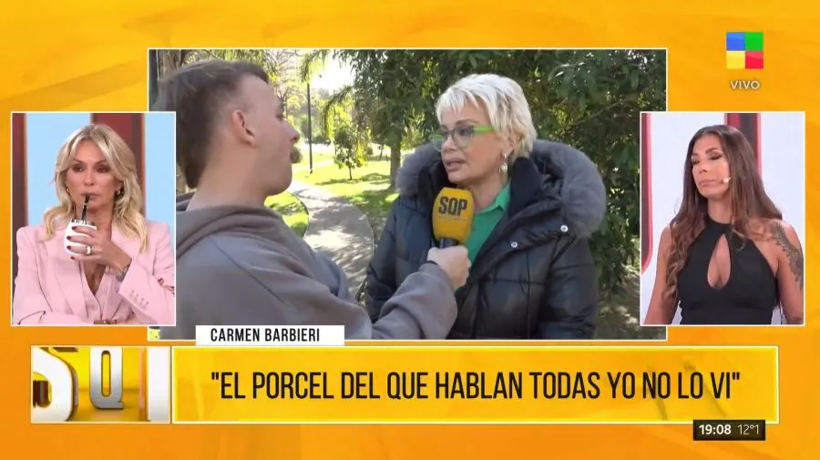 Barbieri repasó los años en los que convivió con el capocómico al inicio de su carrera.