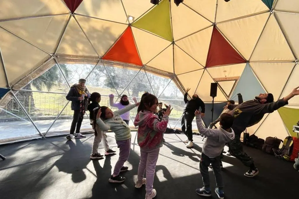 El Parque de Invierno tiene dos escenarios llenos de propuestas artísticas para todas las edades.