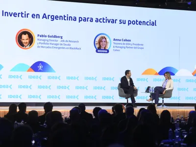 Pablo Goldberg, de BlackRock: "Si nos olvidamos del historial de defaults, Argentina sería grado de inversión"