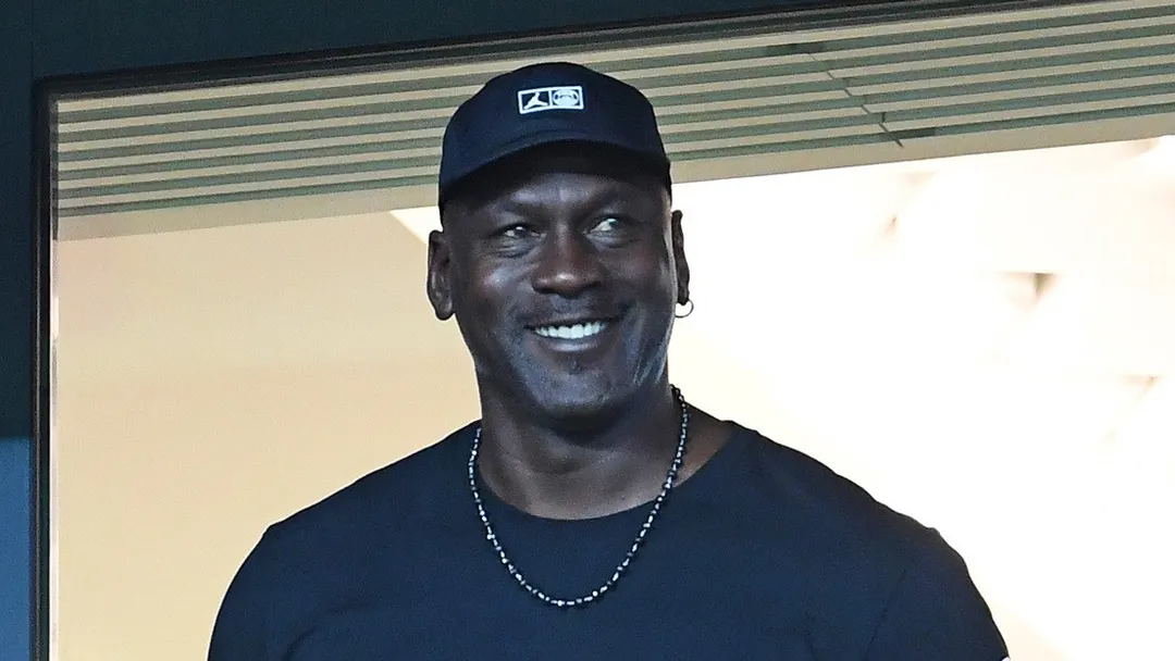 El ex jugador de basket estadounidense Michael Jordan.
