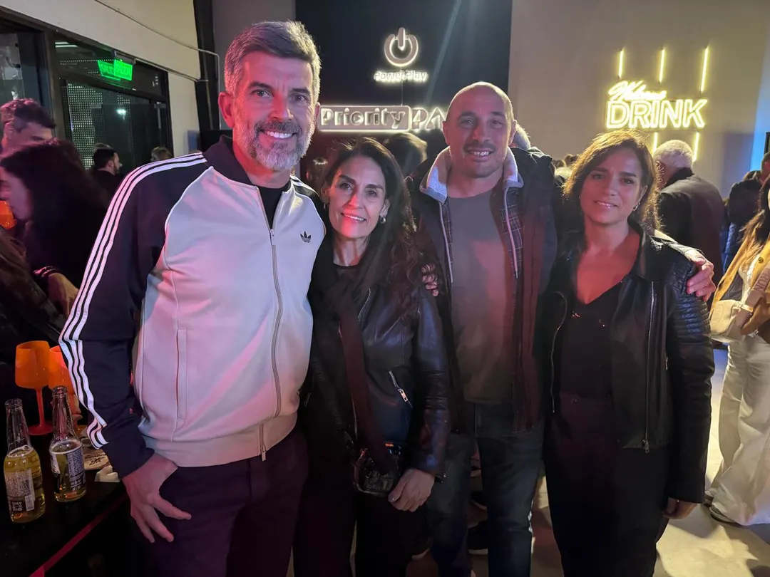 Ulpiano Suarez, Daniela Furlán, Facundo Sosa y Cecilia.