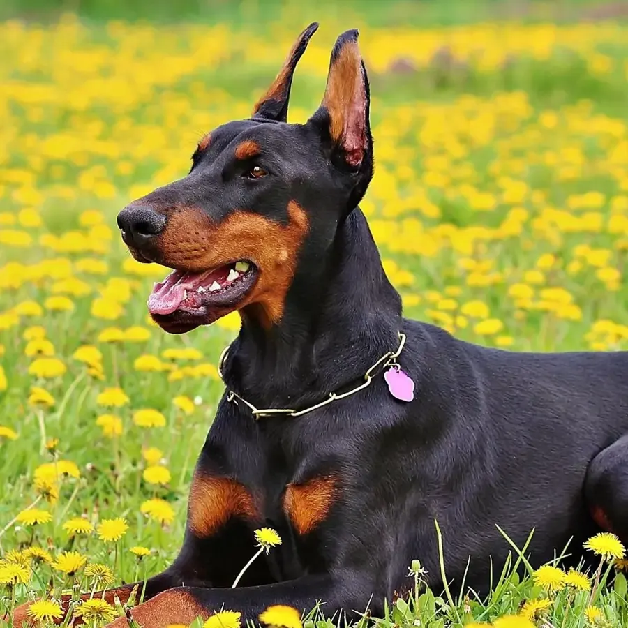 El Doberman es un centinela natural que combina velocidad, inteligencia y una alerta constante. Foto: Archivo