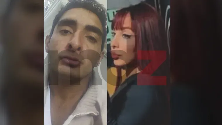 Marcelo y Yamila Agüero Delclaux, padre y tía de la niña baleada, respectivamente.