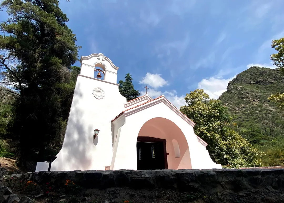 Capilla de Villavicencio. Foto: Turismo de Mendoza.