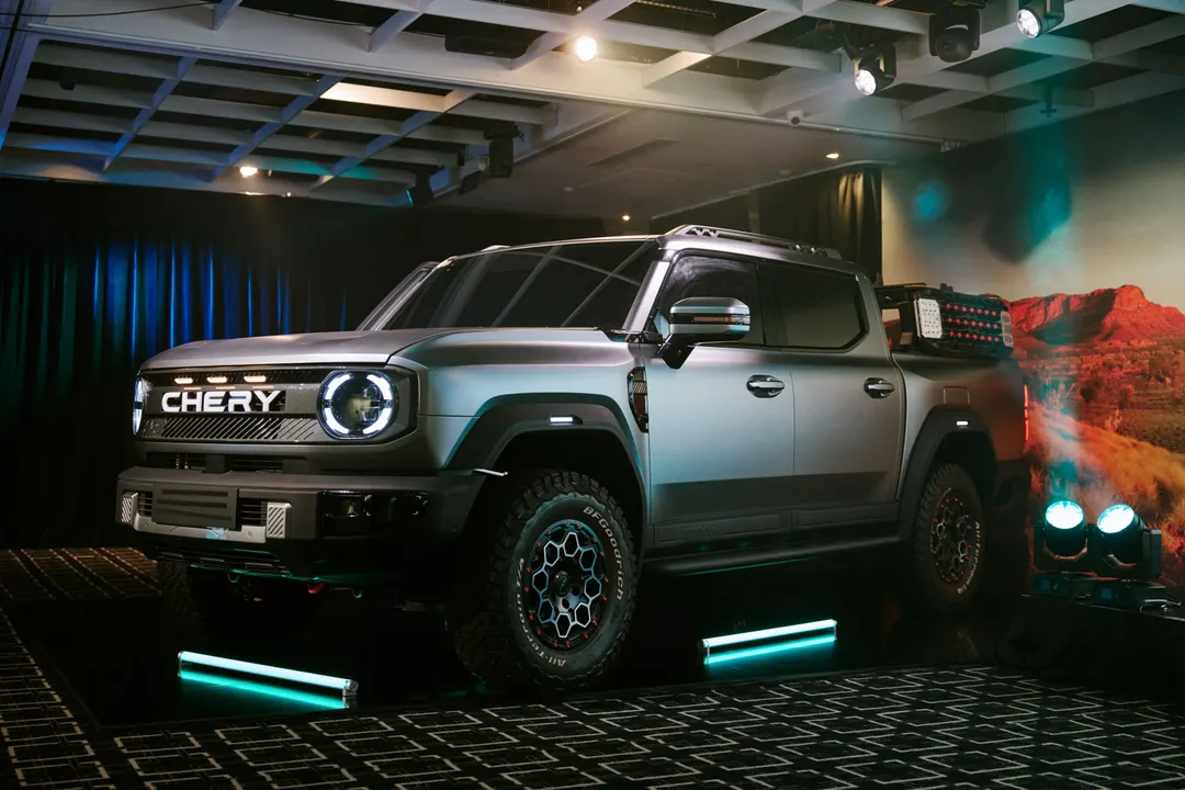 El prototipo Chery KP31 pick-up hace su debut internacional