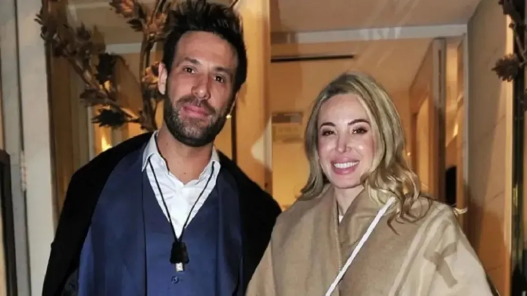 Elías Piccirillo junto a su expareja, Jésica Cirio. 