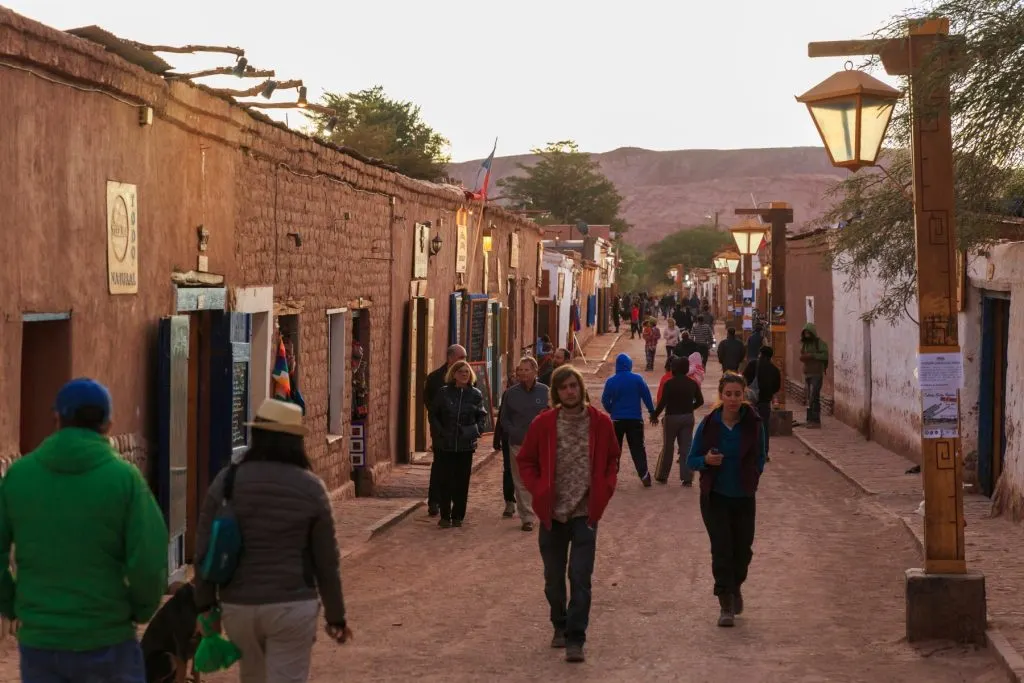 San Pedro de Atacama, uno de los pueblos más lindos de Chile.