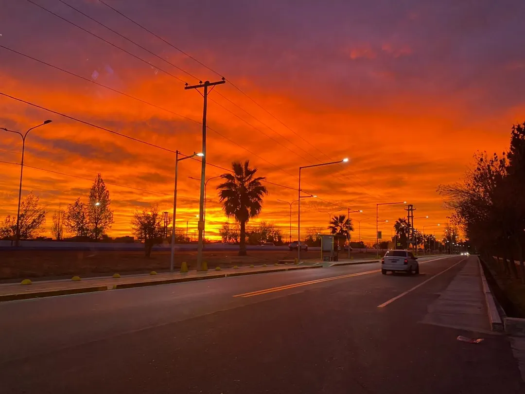 Amanecer en Mendoza: cada nuevo día es una nueva oportunidad.