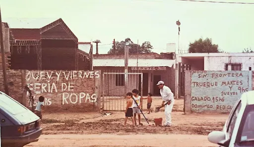 La primera escuela de Fe y Alegría, hoy es un centro educativo con los tres niveles para 750 estudiantes.