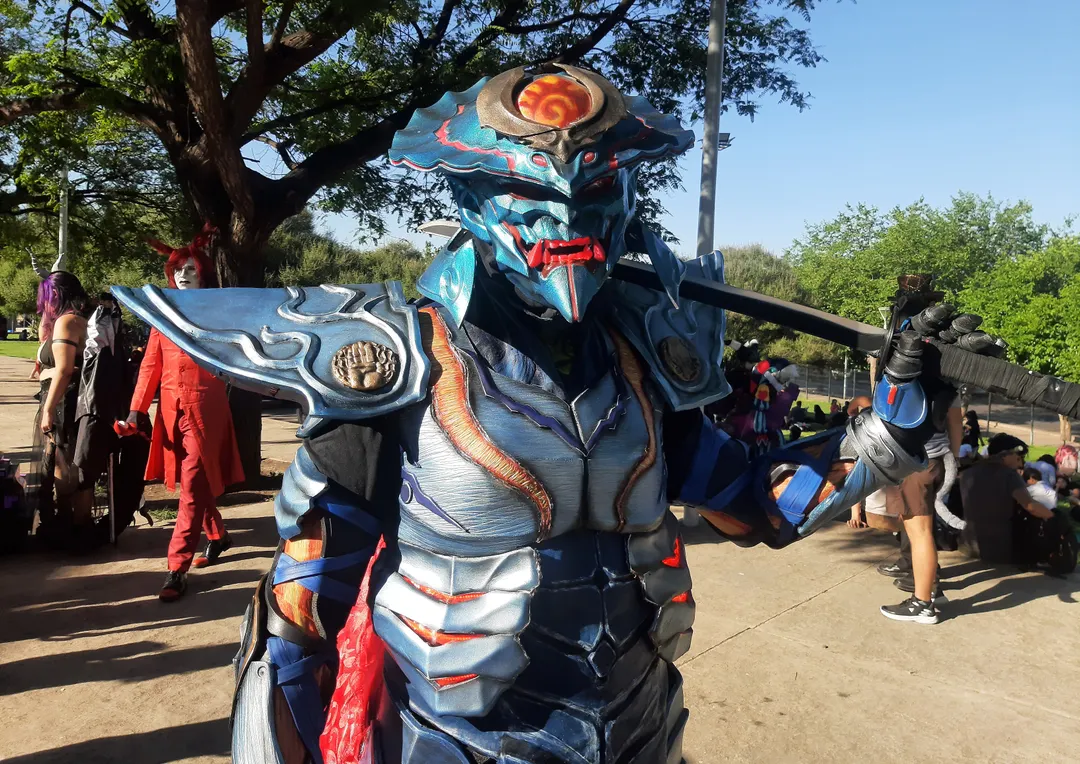 Yoshimitsu de Tekken estuvo presente en la nueva edición.